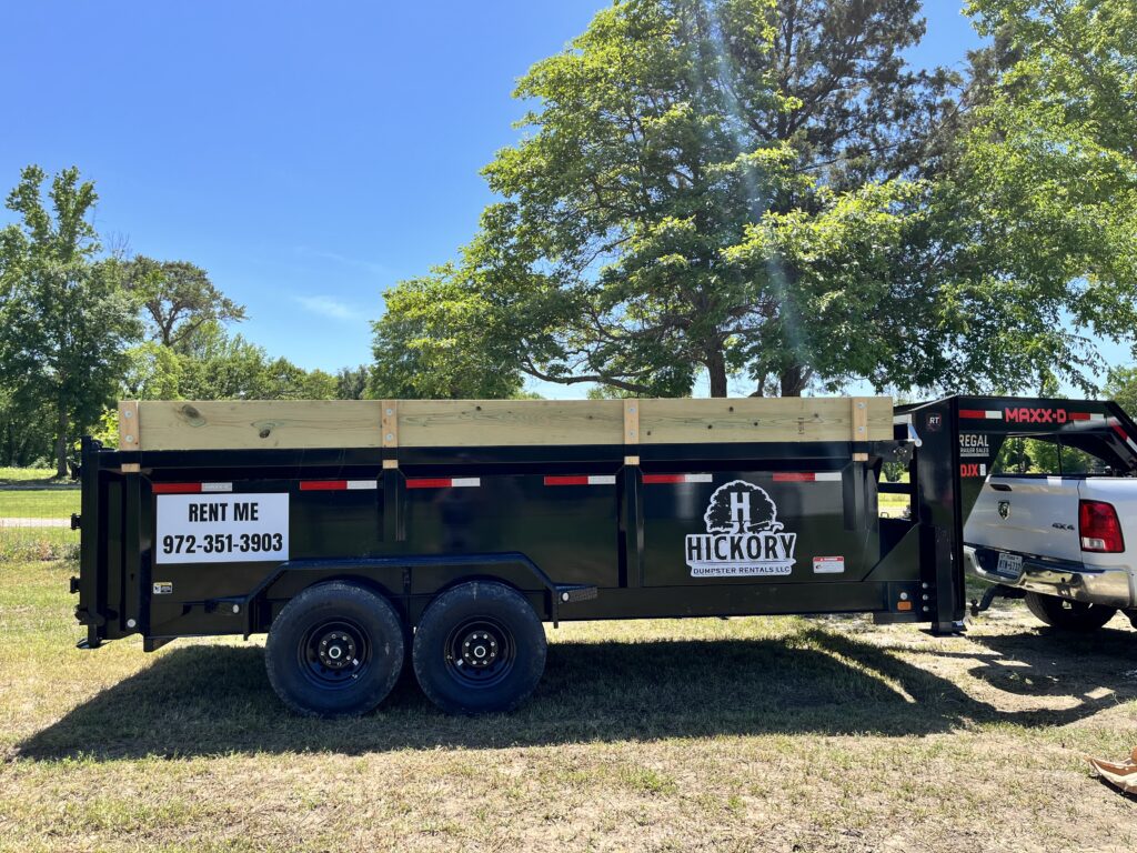 Hickory Dumpster rentals north texas